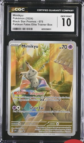 Cgc mimikyu 075 paldean - 10,