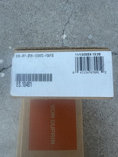 Von duprin 5100 - von, 5100-3fp
