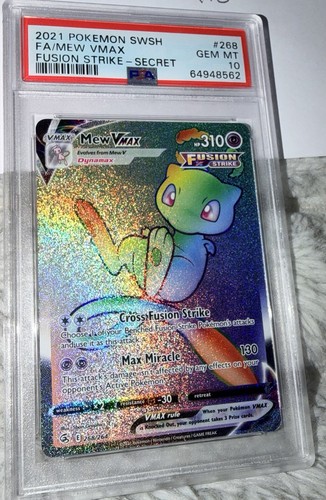 2021 pokemon swsh - fa/mew, vmax
