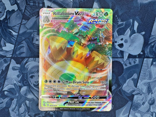 Pokemon rillaboom vmax - pokemon,